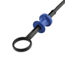 Fremdkörperzange, flexibel, Alligator Maulteile, für Arbeitskanäle ab Ø = 2,8 mm, L = 400 cm