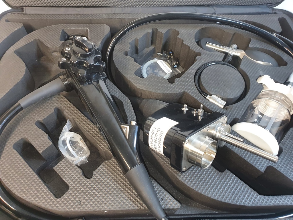 Videoendoskop EickView 150-8 HD+, Aussen Ø = 8,0 mm, Arbeitskanal Ø = 2,8 mm, L = 150 cm, SN: VFV509670 - Gebraucht und repariert, Baujahr 2025