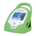 SunTech VET20 oszcillometriás vérnyomásmérő, zöld, 6 db mandzsettával, vérnyomásmérő tömlővel, AA elemekkel és védőtokkal