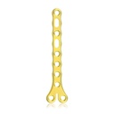 EickLoxx Small Contour 2.2 Y-alakú csontlemez, 10 lyuk, 18 × 56 mm, 1.7 / 2.3 rendszer, sárga