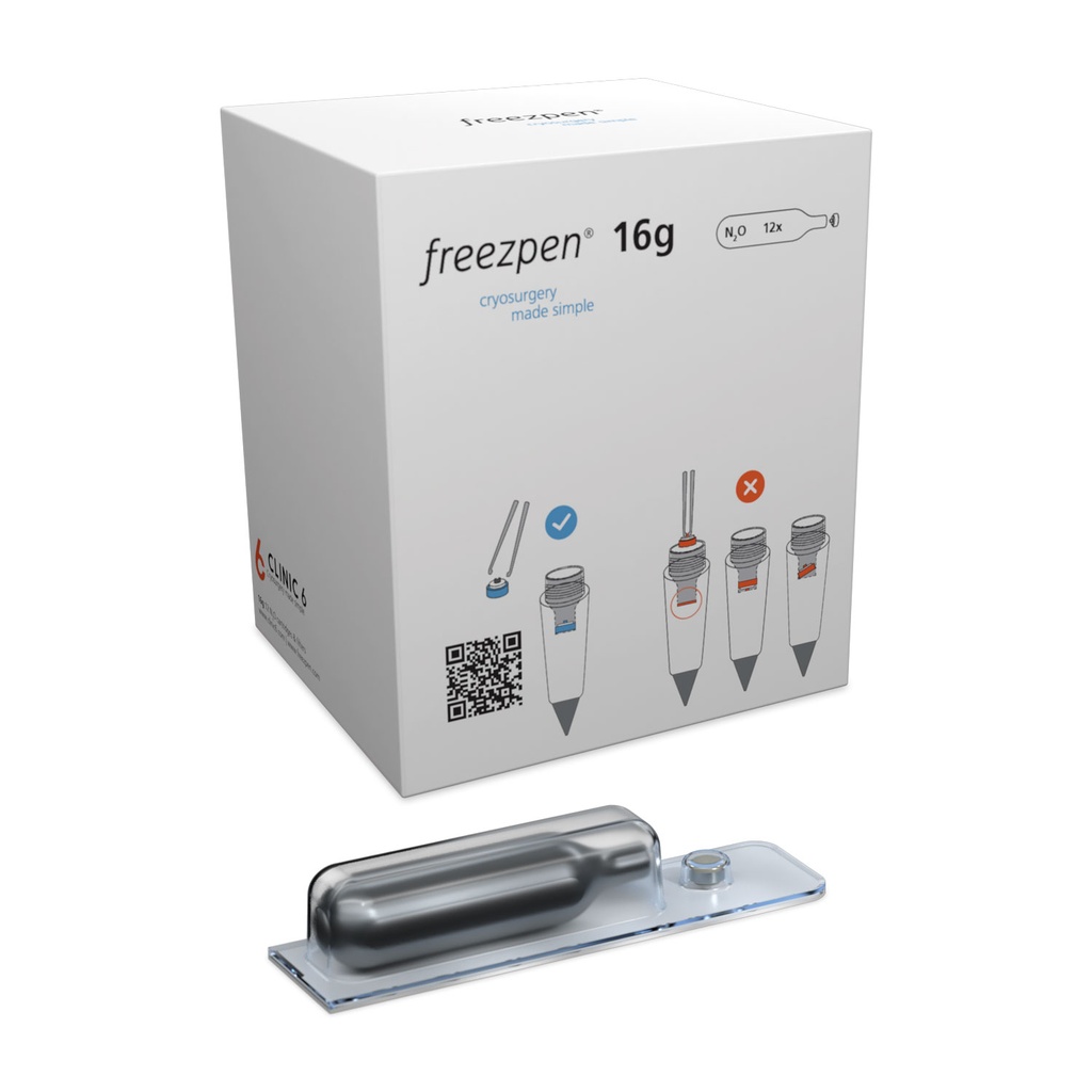 Freezpen 16g N₂O patron, 12 darab