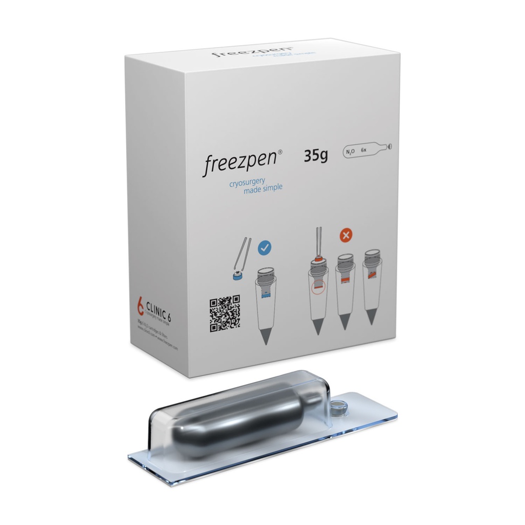 [173415] Freezpen 35 g N₂O patron, 6 db