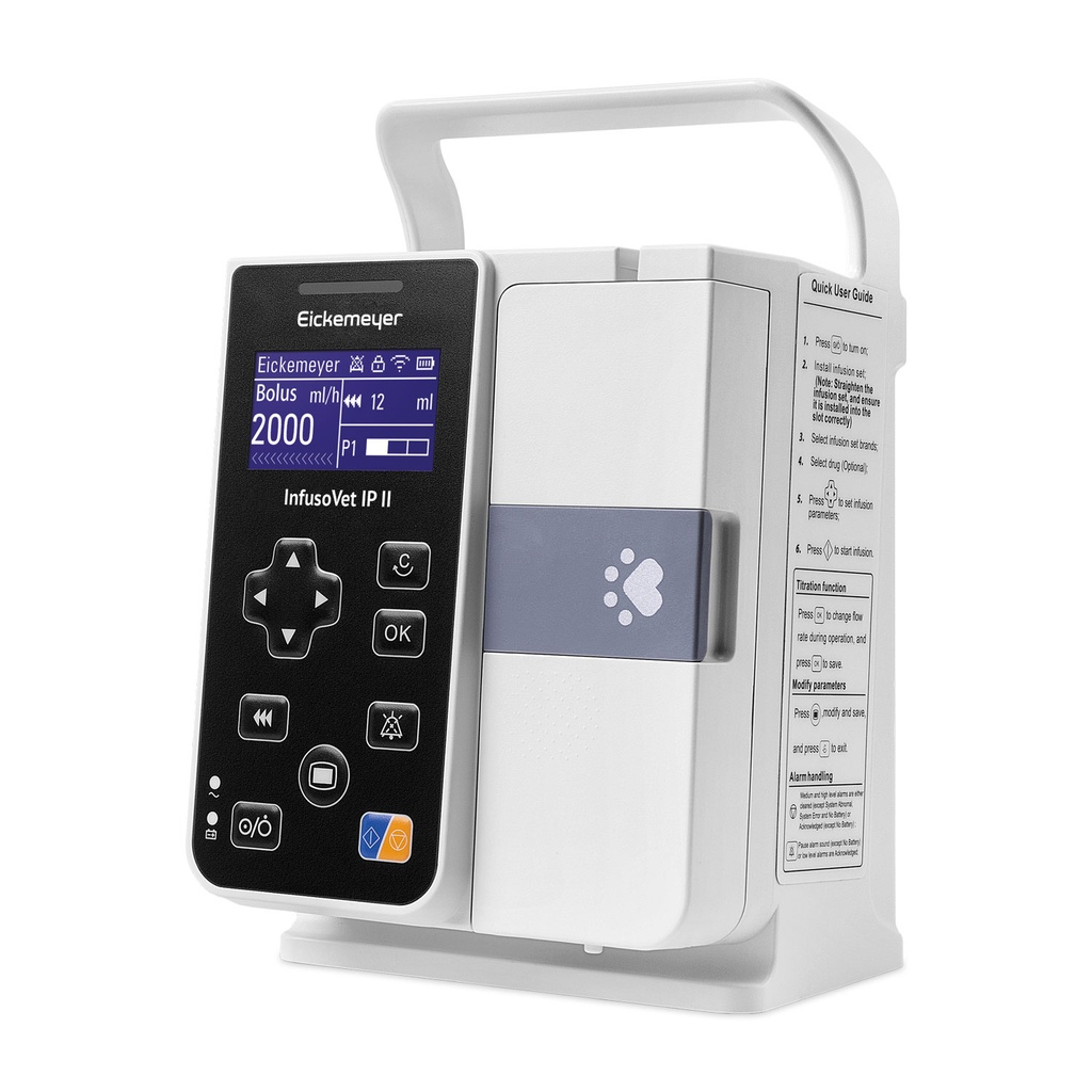 EICKEMEYER® INFUSOVET IP II infúziós pumpa