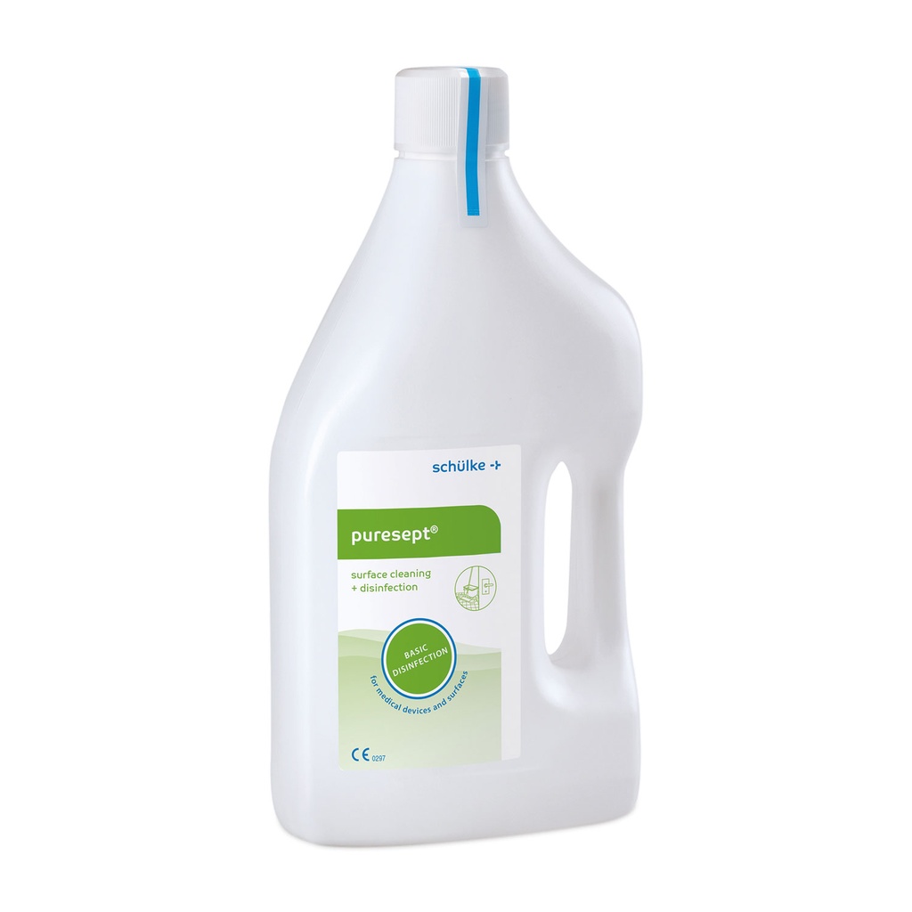 [307220] Schülke Purescept, 2 literes palack, koncentrátum orvostechnikai eszközök és felületek alapfertőtlenítéséhez és tisztításához