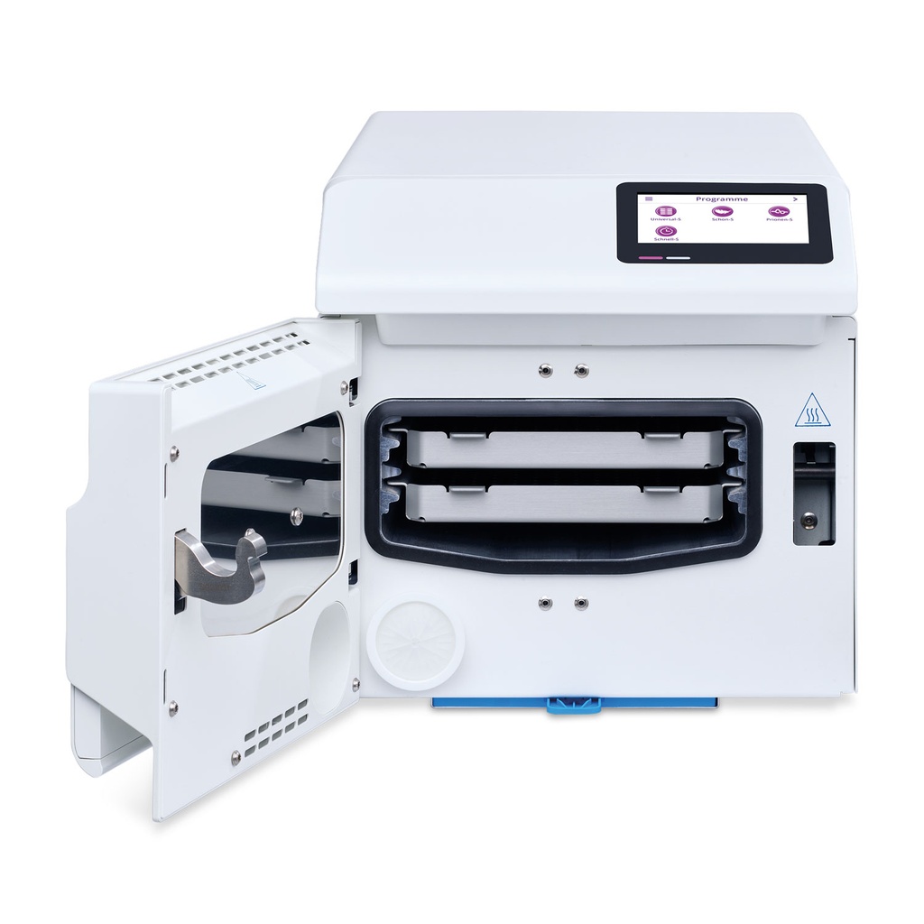 MELAG SteriHero Speed+ autokláv, B osztály, 2 tálcával