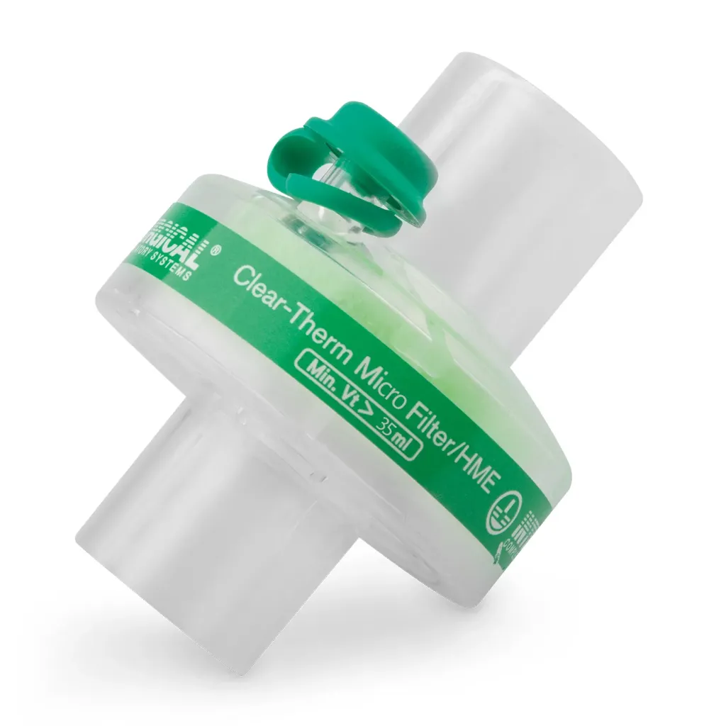 Mikro baktériumszűrő (kb. 10 kg testtömegű páciensekig), Y-csatlakozó és tubusadapter közé csatlakoztatható, 20 db/csomag