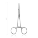 SPENCER-WELLS érfogó, 13 cm, hajlított