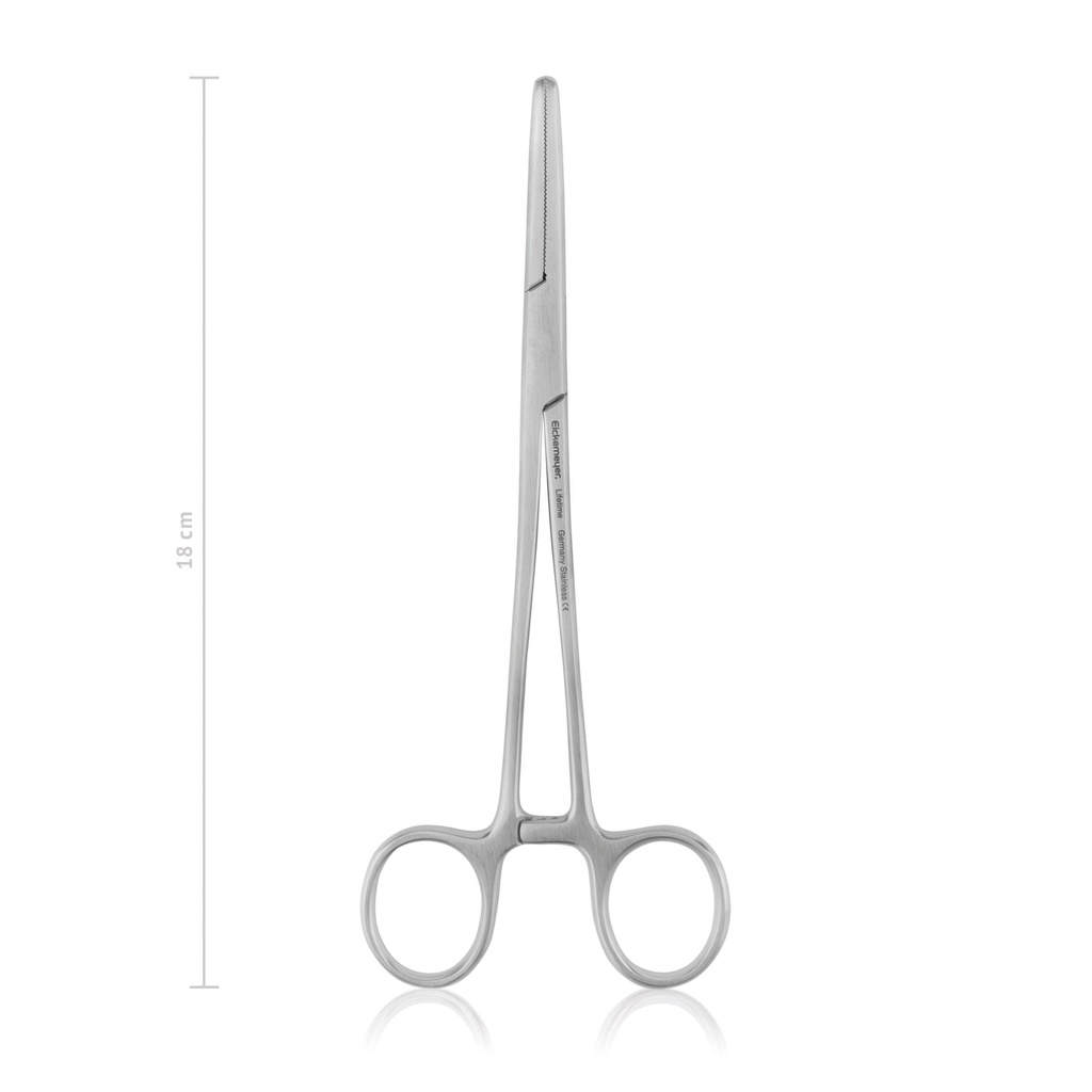 SPENCER-WELLS érfogó, 18 cm, egyenes