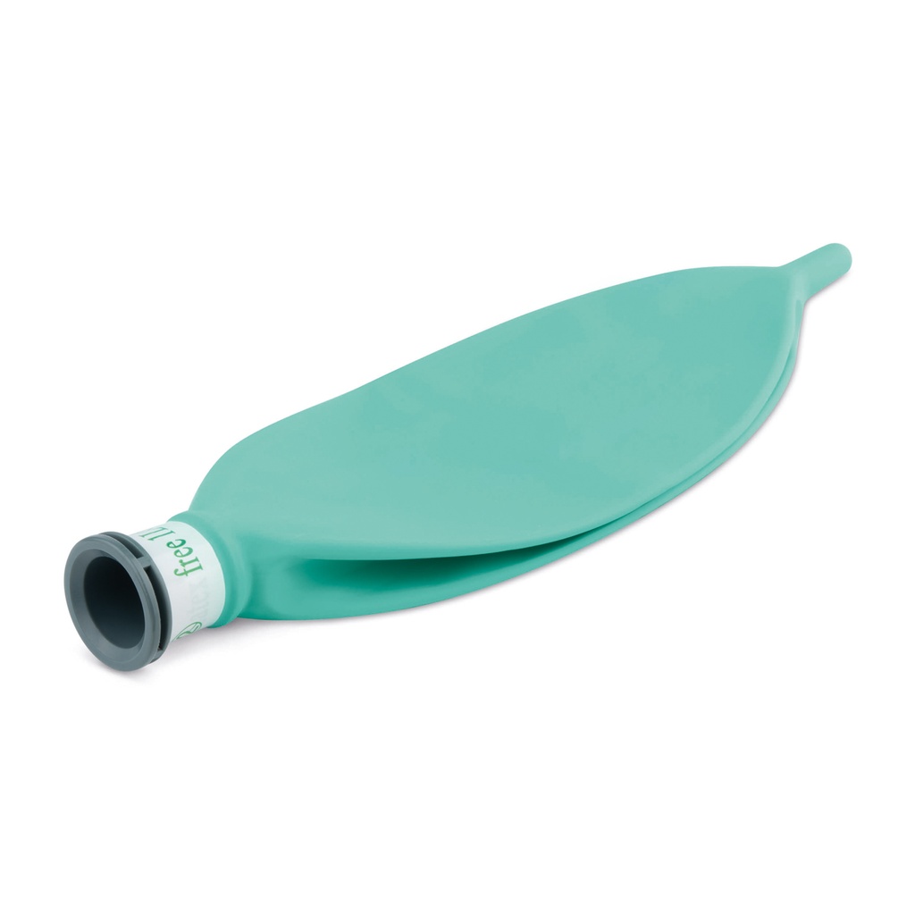 [215101] Lélegeztető ballon, Latexmentes, zöld színű, 1 liter