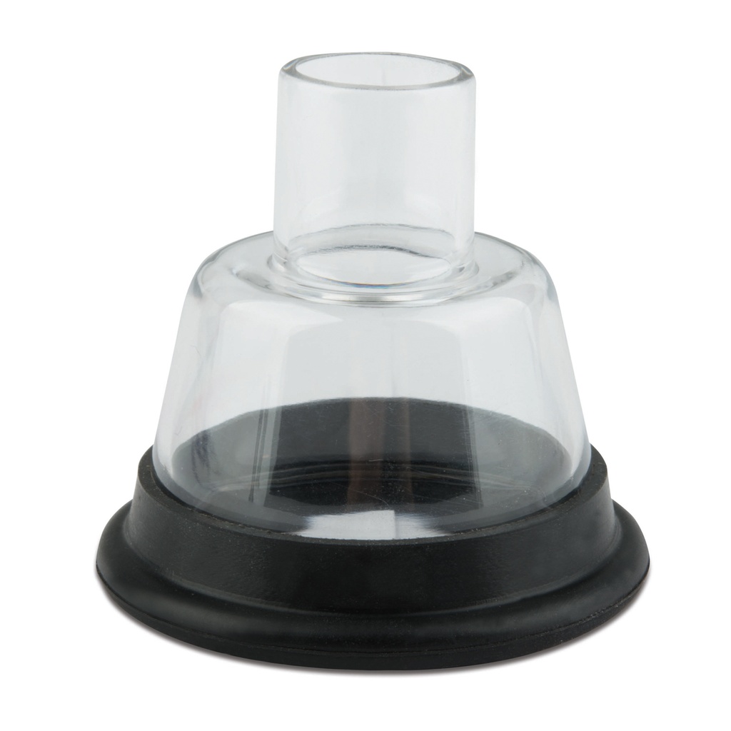 Anesztéziás maszk, átlátszó plexi, 1-es méret