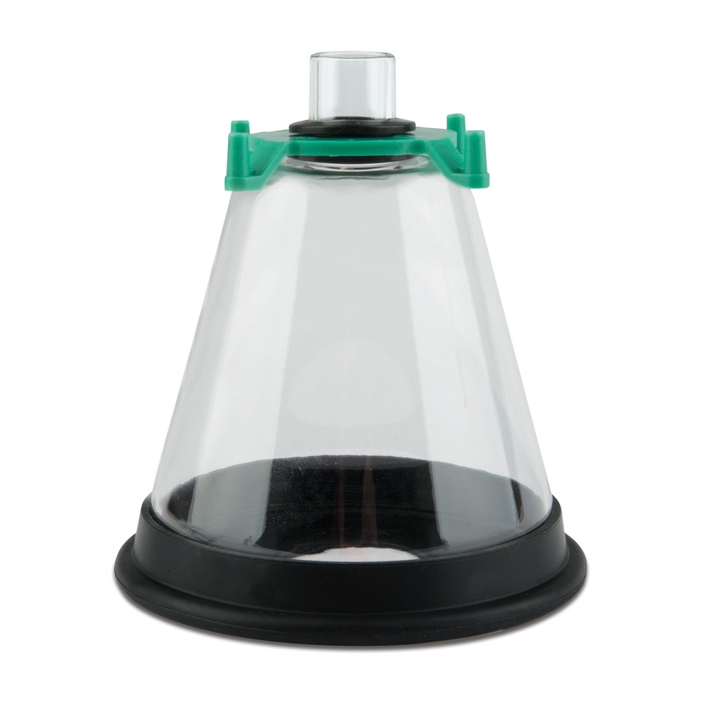 Anesztéziás maszk, átlátszó plexi, 4-es méret