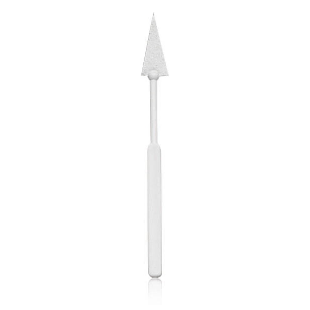 Szemtörlő tampon, ék alakú, 200 db/csomag, 10 db-os steril kiszerelésben