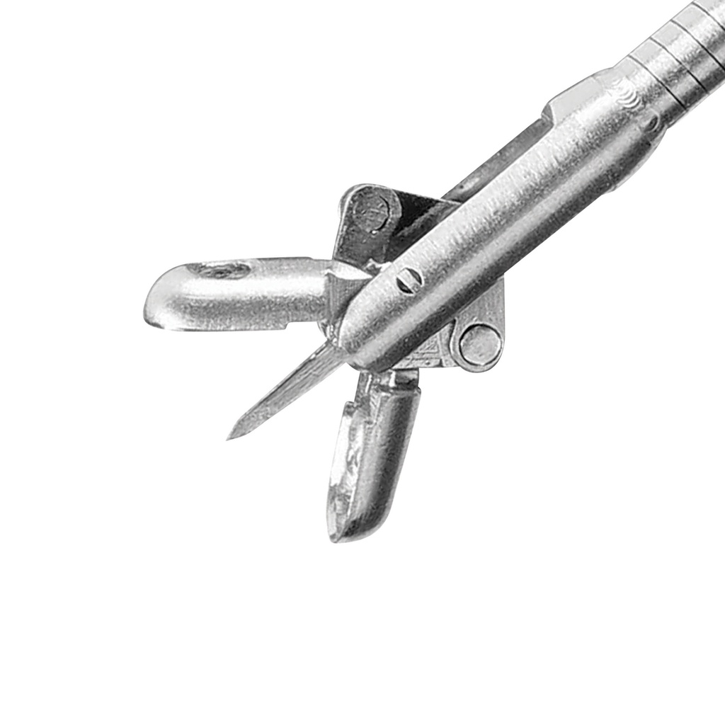 Biopsziás fogó tűvel, rugalmas kivitelű, ovális, perforált pofákkal, Ø = 1,8 mm, hossz: 160 cm
