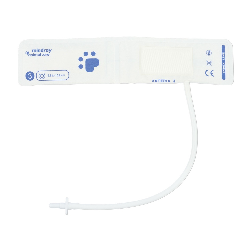 [321905] Vérnyomásmérő mandzsetta, 3-as méret: 6–11 cm, minden LifeVet és Mindray monitorhoz