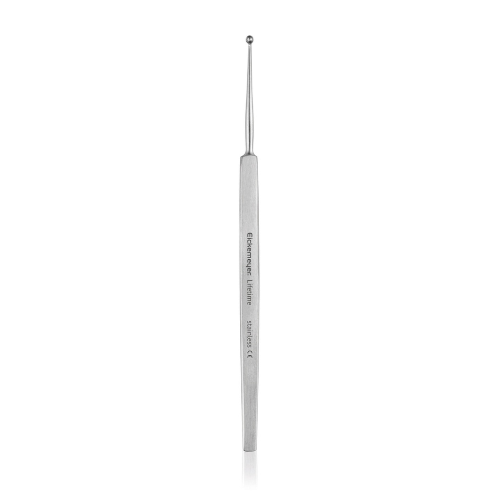 Meyhoefer éles küret, 2,5 mm, éles kivitel