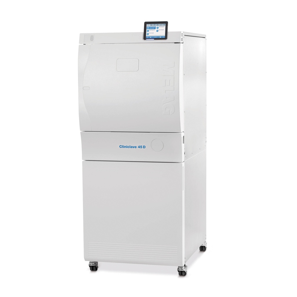 [563001] Cliniclave 45 D kétajtós autokláv, Ø 44 cm × 74 cm mély sterilizáló kamrával