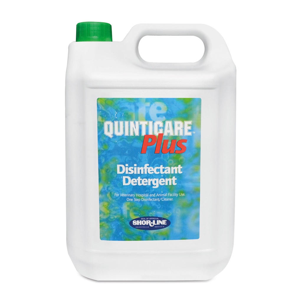 Quinticare Plus fertőtlenítő és tisztítószer egy lépésben, 5 liter