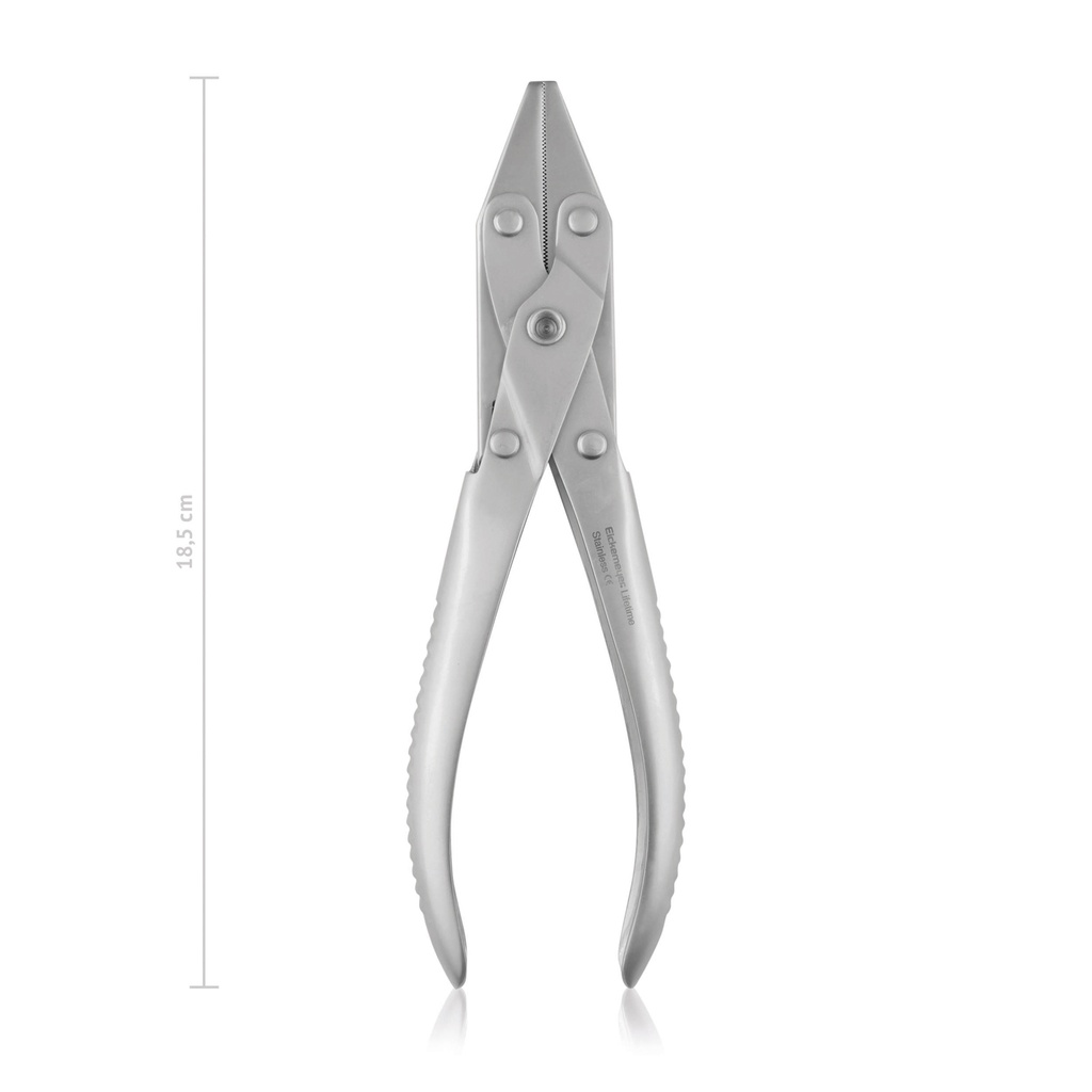 [181318] Dróthajlító párhuzamos laposfogó, 18,5 cm