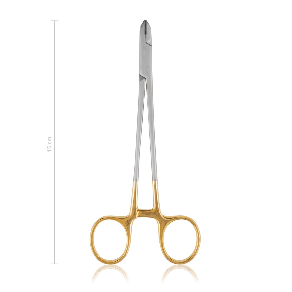Ortopédiai drótfogó (TC – volfrám-karbid betétes), 15 cm
