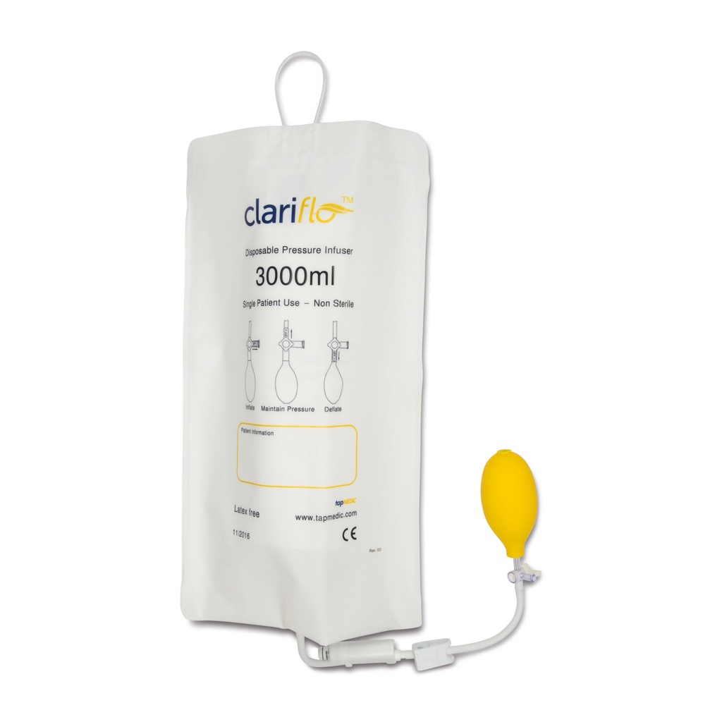 Nyomásinfúziós mandzsetta nyomásmérővel, 3000 ml, pumpalabdával