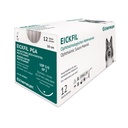 EICKFIL PGA, USP 3/0, EP 2, 3/8 köríves, DS19 mm „easy pass” külső vágóélű tűvel, festetlen, 50 cm, 12 szál/doboz