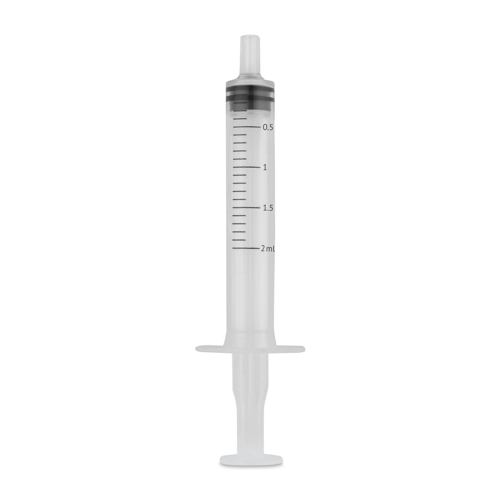 EICKINJECT EH fecskendő, 2 ml, 3 részes, gumidugattyúval, 100 db/doboz