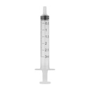 EICKINJECT EH fecskendő, 3 ml, 3 részes, gumidugattyúval, 100 db/doboz