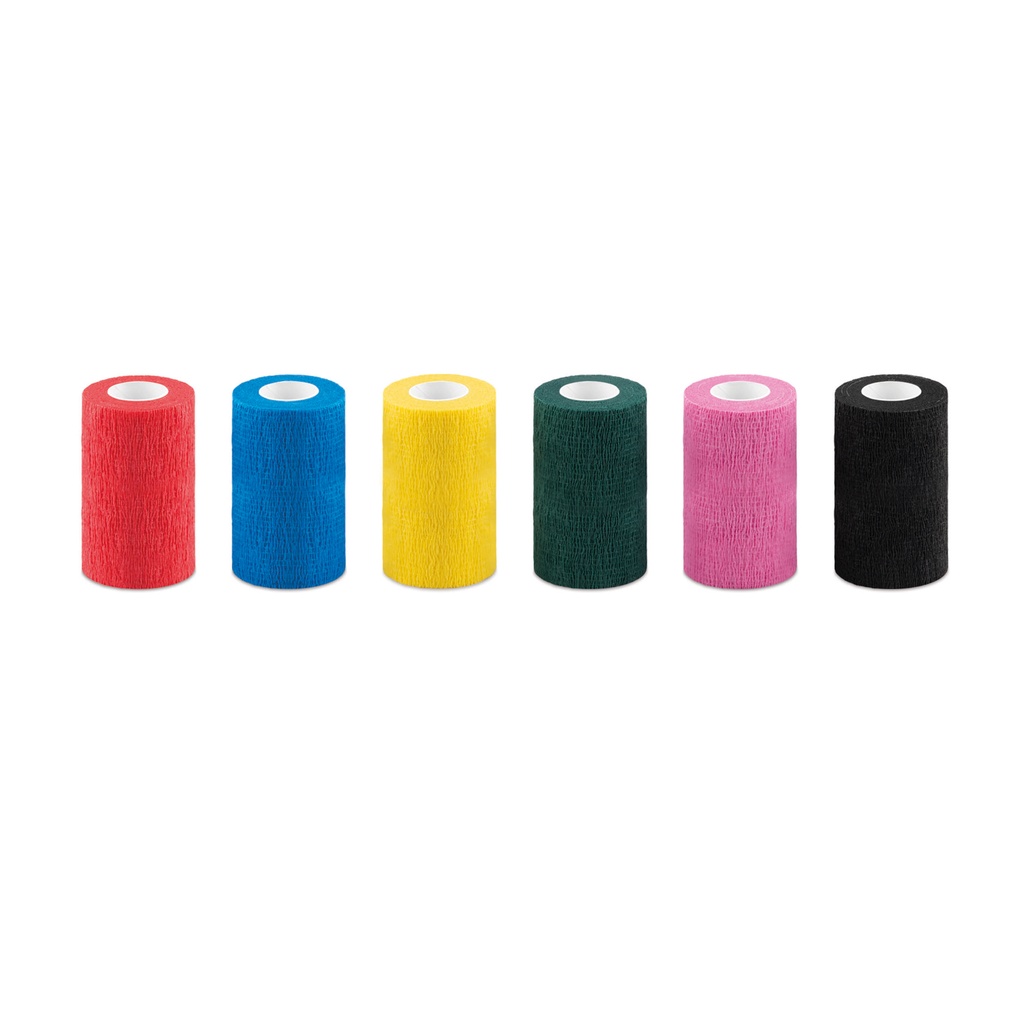 EICKWRAP rugalmas pólya (copoly), vegyes színekben, 7,5 cm × 4,5 m, 24 db/csomag
