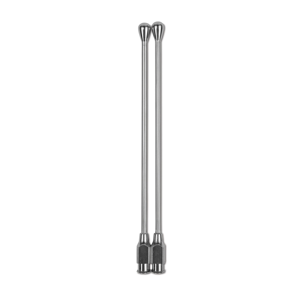 Etető- és adagoló tű madarakhoz, 6,4 x 152 mm, 2 darab/csomag, belső átmérő: 1,5 mm