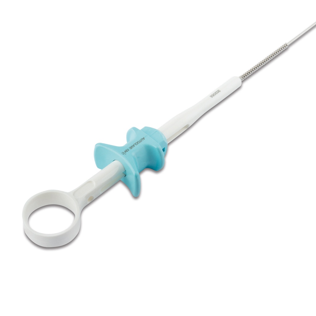 Idegentest-fogó, flexibilis, „alligátor” pofákkal, recézett, Ø = 1,65 mm, hossz: 25 cm