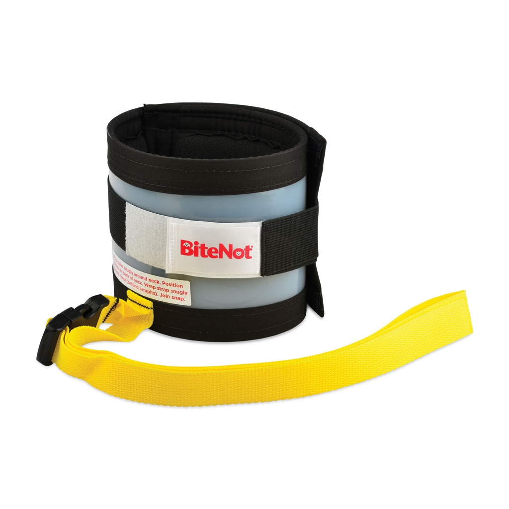 Bite Not védőnyakörv, 3,5-es méret, gépben mosható