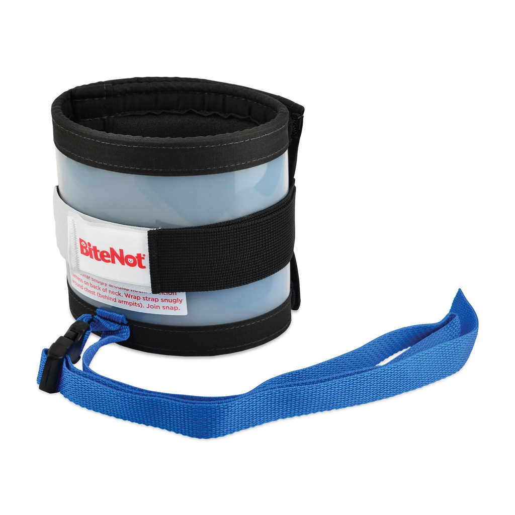 Bite Not védőnyakörv, 3-as méret, gépben mosható