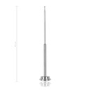 Csiszolófej markolattal, hossz: 6,5 cm, Ø 2,2 mm