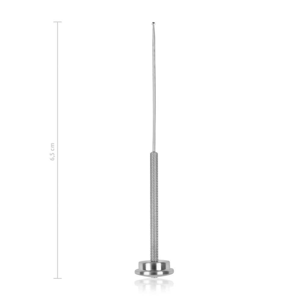 Csiszolófej markolattal, hossz: 6,5 cm, Ø 1,8 mm