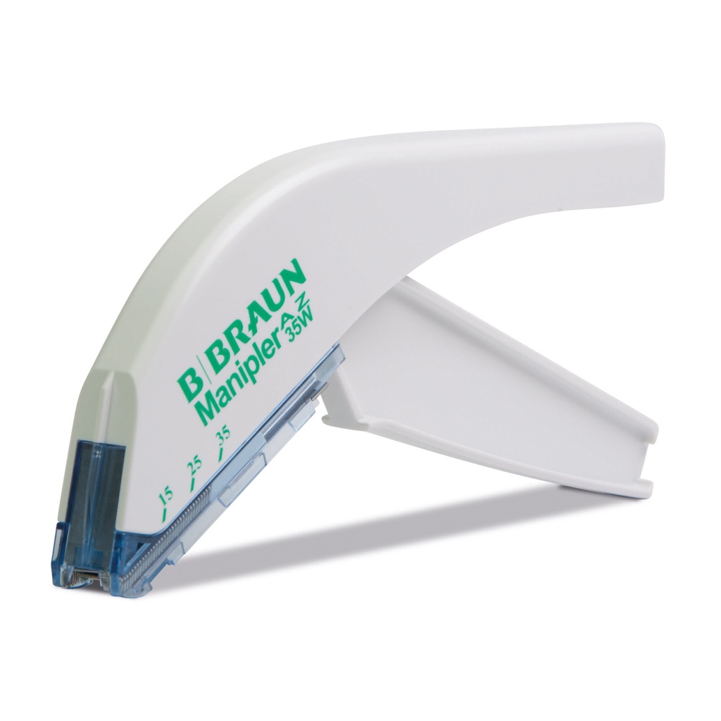 Sebkapocs tűzőgép B.Braun Manipler eh. + 35 kapocs 6,9 mmx 4,2mm