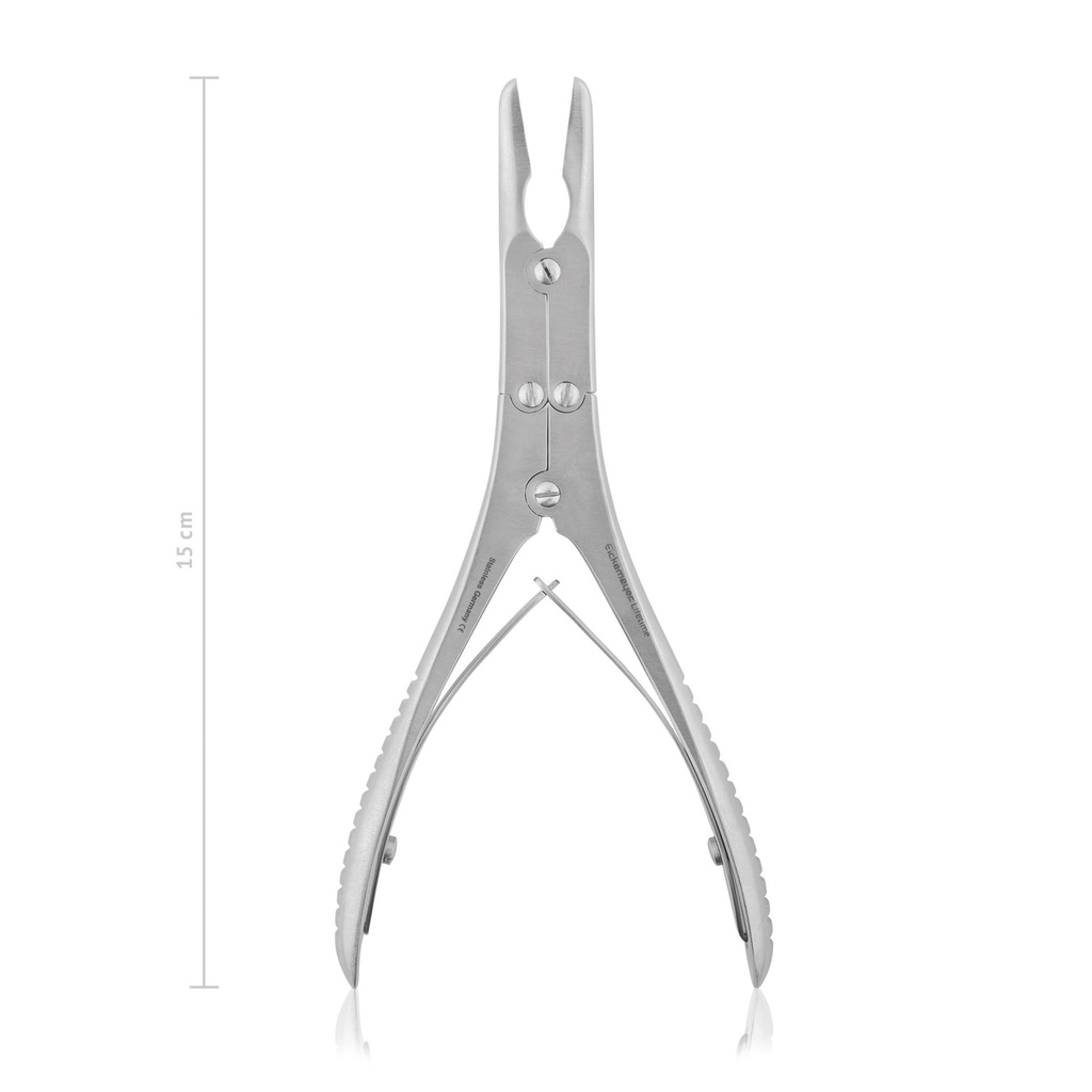 BÖHLER csontcsípő, hajlított, kettős áttételű, 15 cm (6")