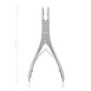BÖHLER csontcsípő, hajlított, kettős áttételű, 15 cm (6")