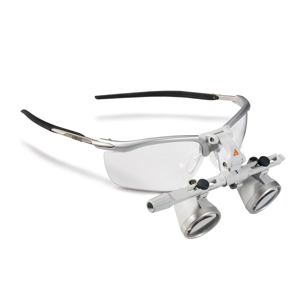 HEINE® nagyítókészlet (HR 2,5× / 340 mm) i-View nagyítótartóval, S-FRAME kerethez – C-000.32.355