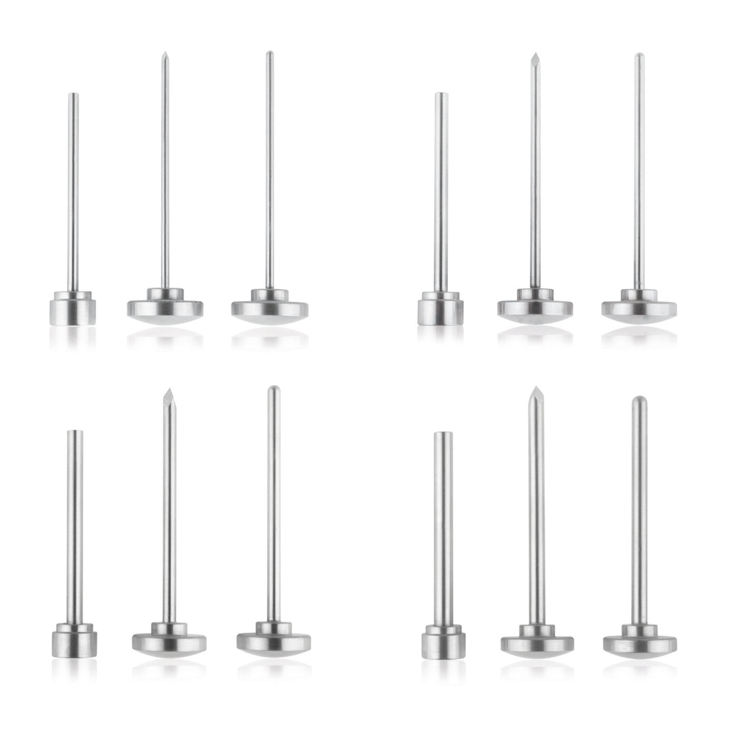 [304727] Műszerhüvely-készlet, 4 darabos, külső átmérők: Ø 2,7 / 3,4 / 4,1 / 4,8 mm