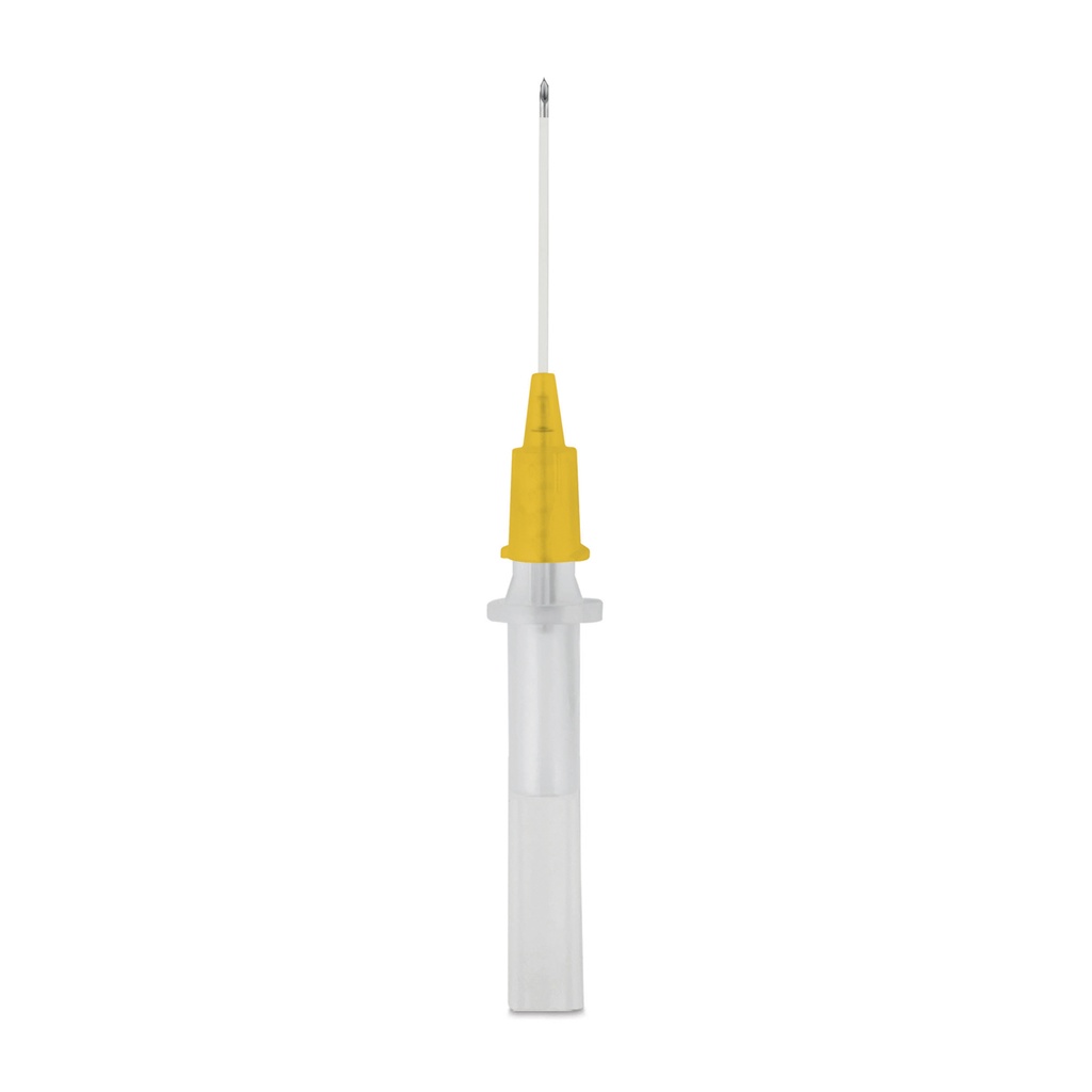 [050005] JELCO vénakanül, 24/G, 50 db/doboz, sárga