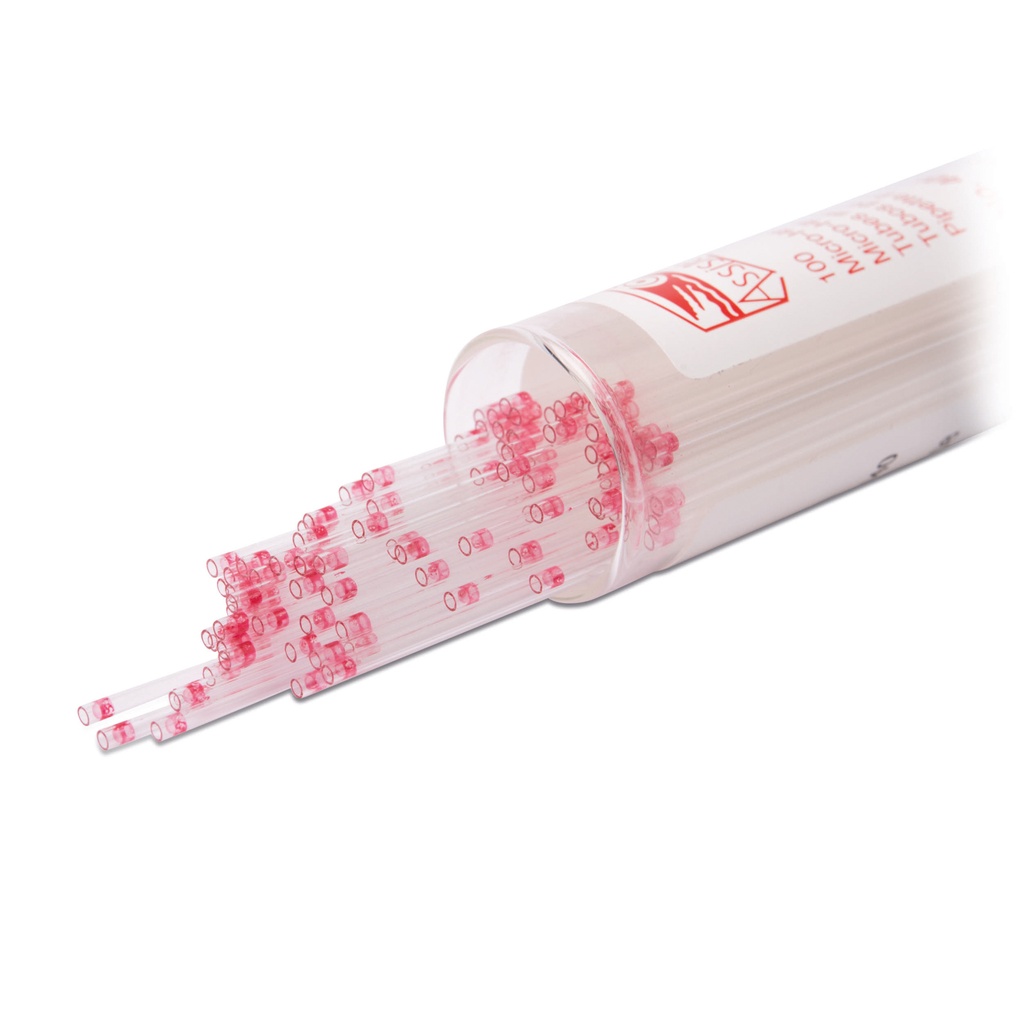 Heparinizált hematokrit kapilláris csövek, 1,4 × 75 mm, 1000 db/csomag
