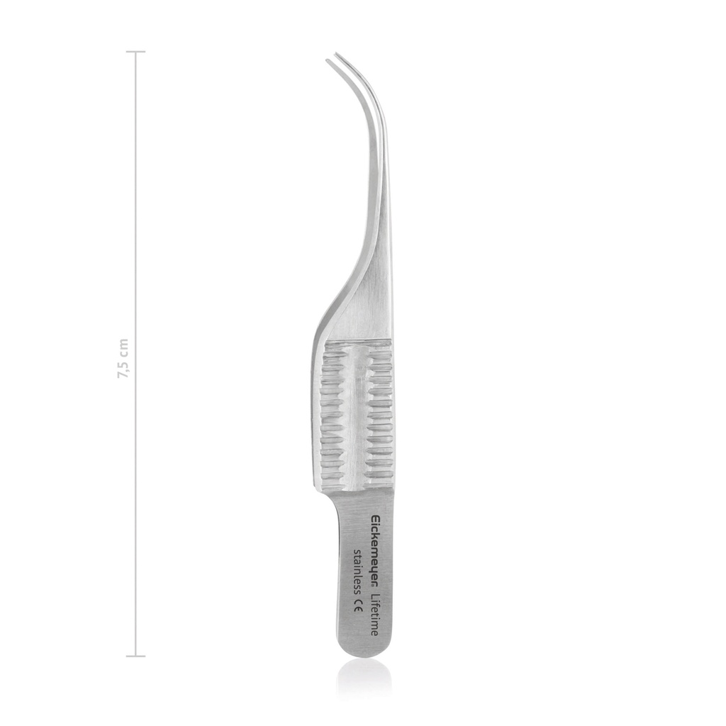 Gill–Arruga szemlencse tok csipesz, 7,5 cm