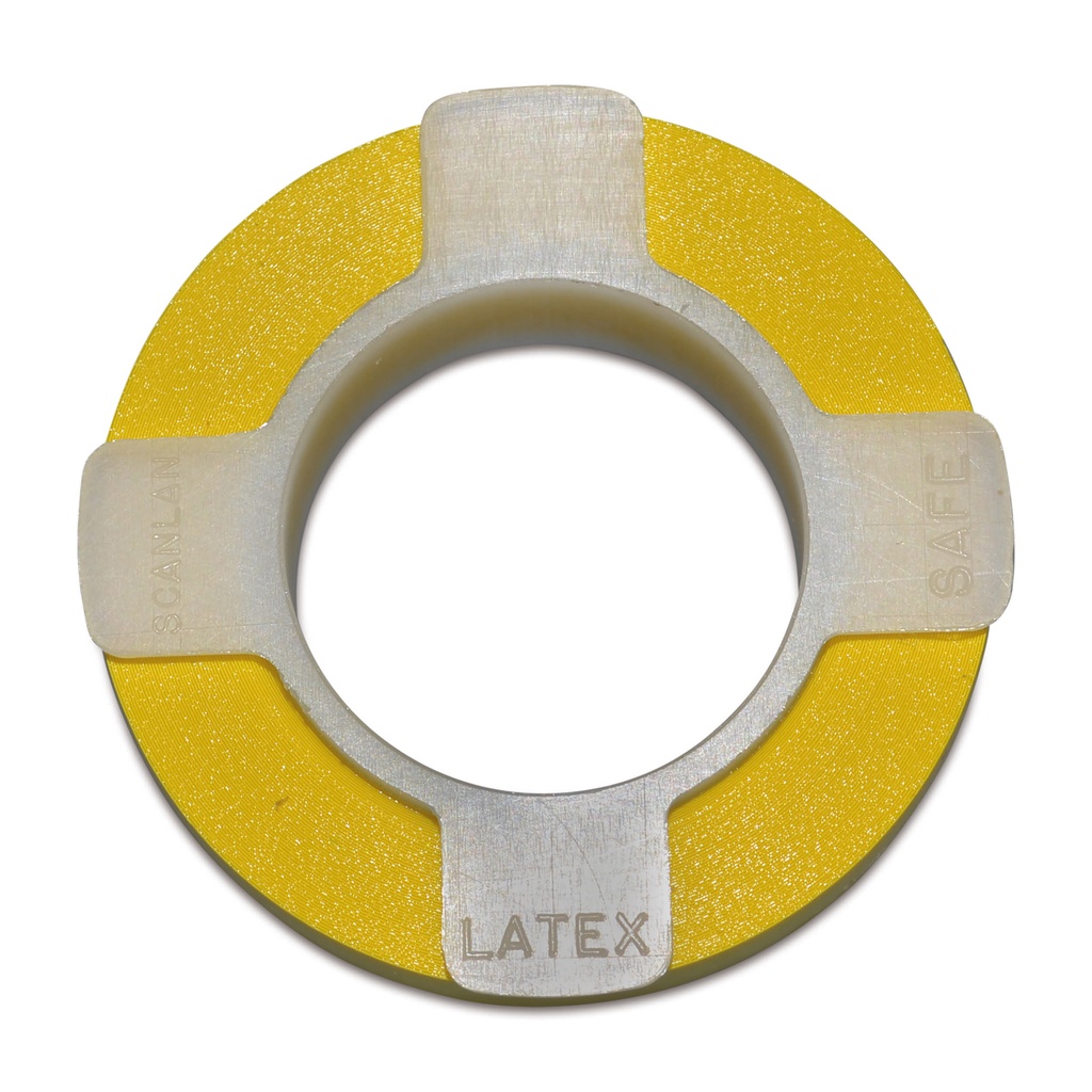 Jelölőszalag műszerekhez, sárga, autoklávozható, 6,4 mm x 6,4 m