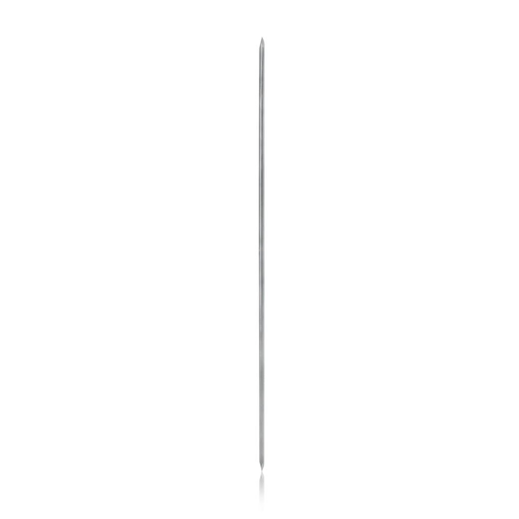 Kirschner-drót, Ø 2,0 mm, 10 db/csomag, két hegyes (dupla trokar) végű, 16 cm