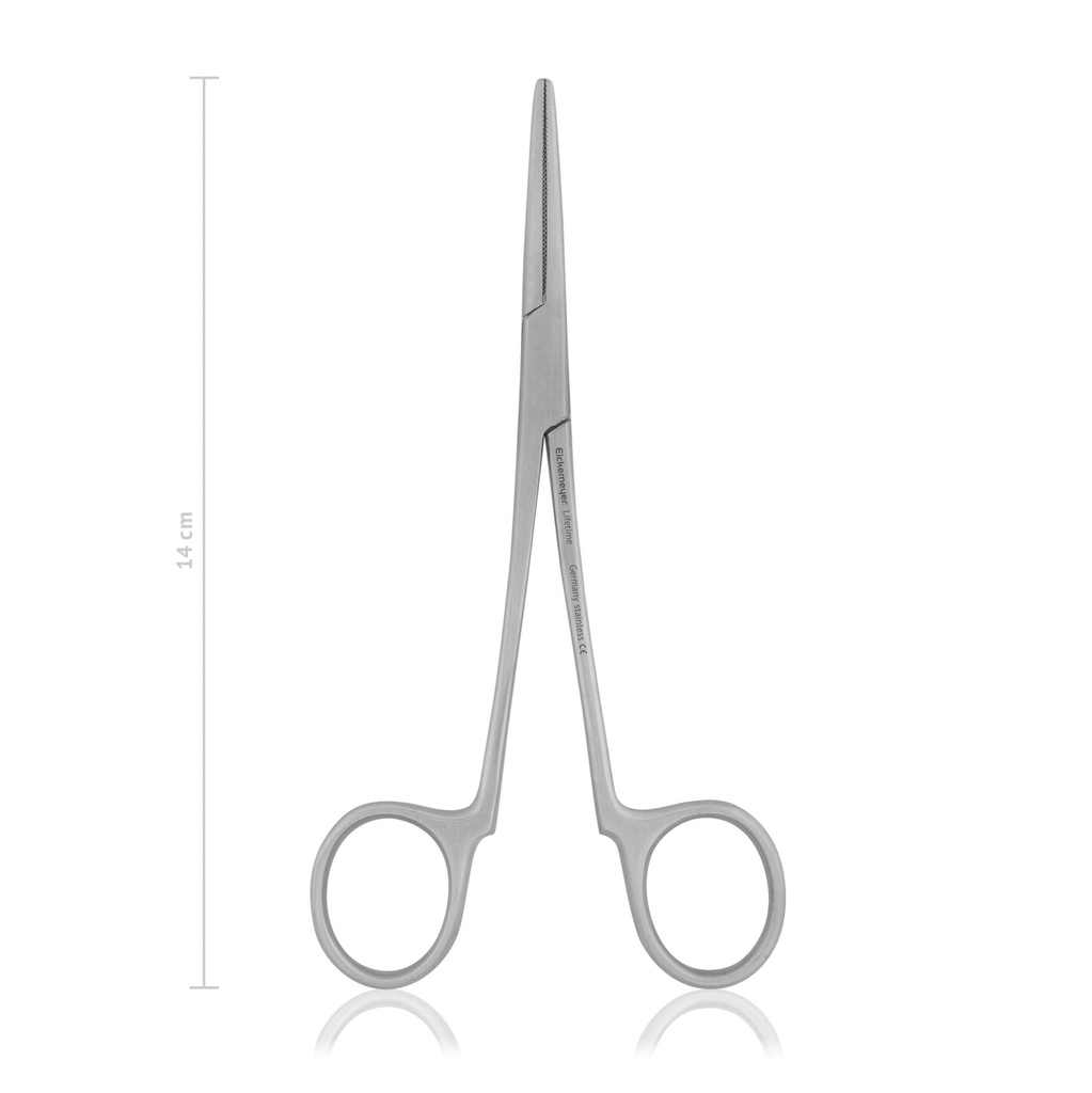 Fül­szőr­eltávolító csipesz, retesz nélkül, 14 cm