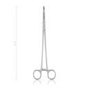 ROCHESTER–PEAN érleszorító, 90°-ban hajlított, 25 cm