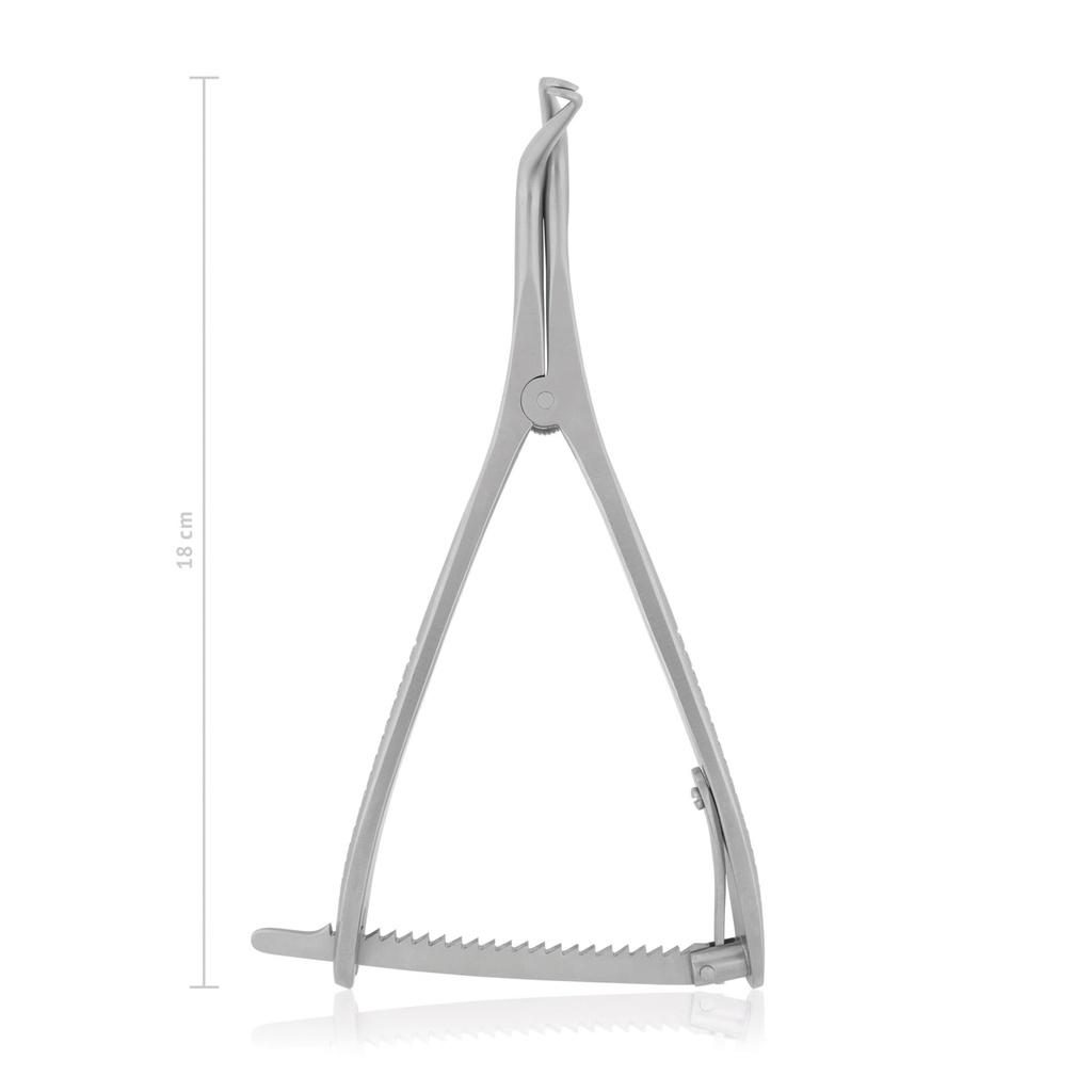 Térdfeltáró / 8 mm, 18 cm