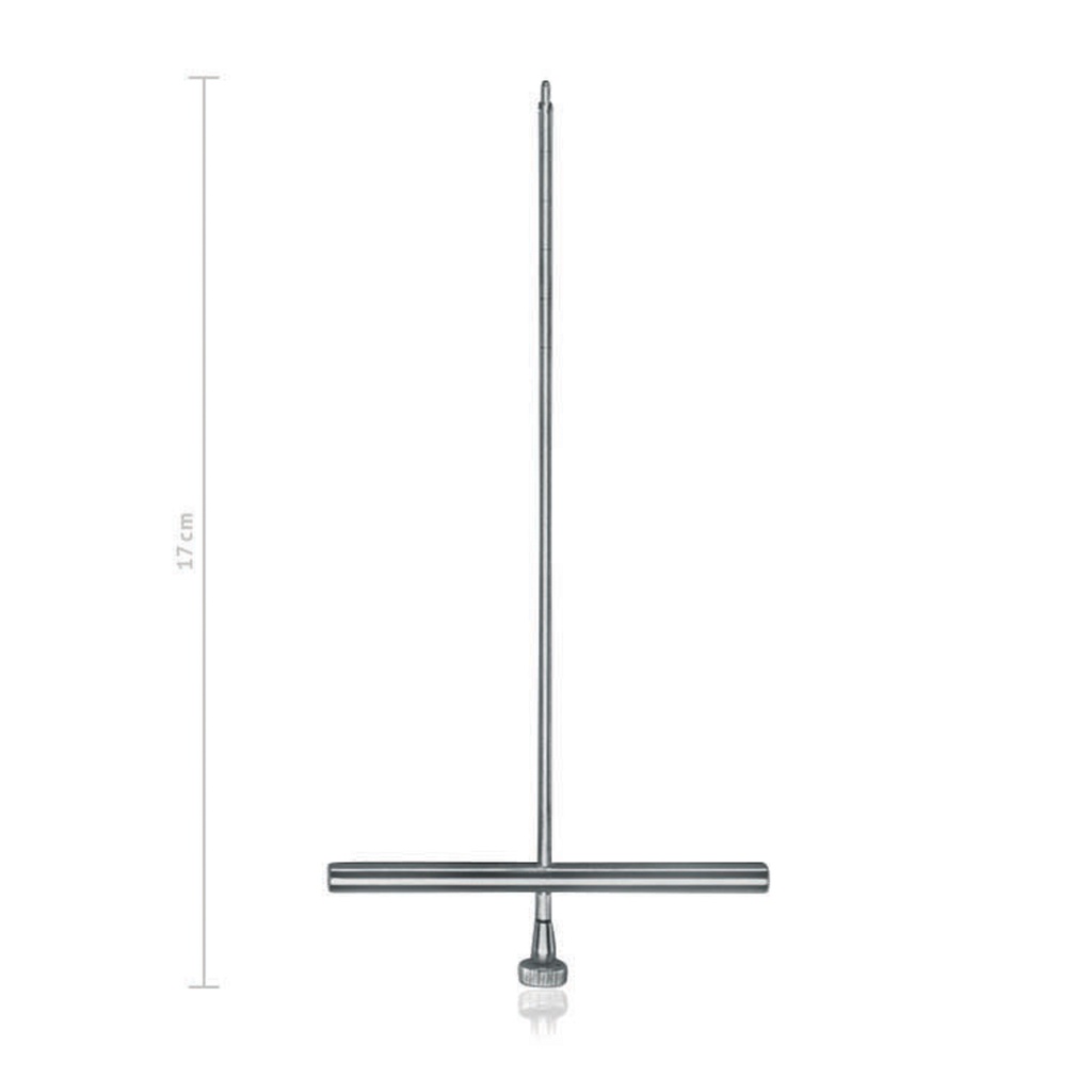 Üreges fúró (csontbiopsziához), 2 mm átmérő, 17 cm