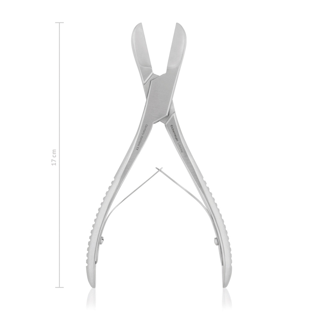 Liston-féle egyenes csontvágó fogó, 17 cm