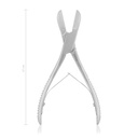 Liston-féle egyenes csontvágó fogó, 17 cm